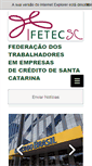 Mobile Screenshot of fetecsc.org.br